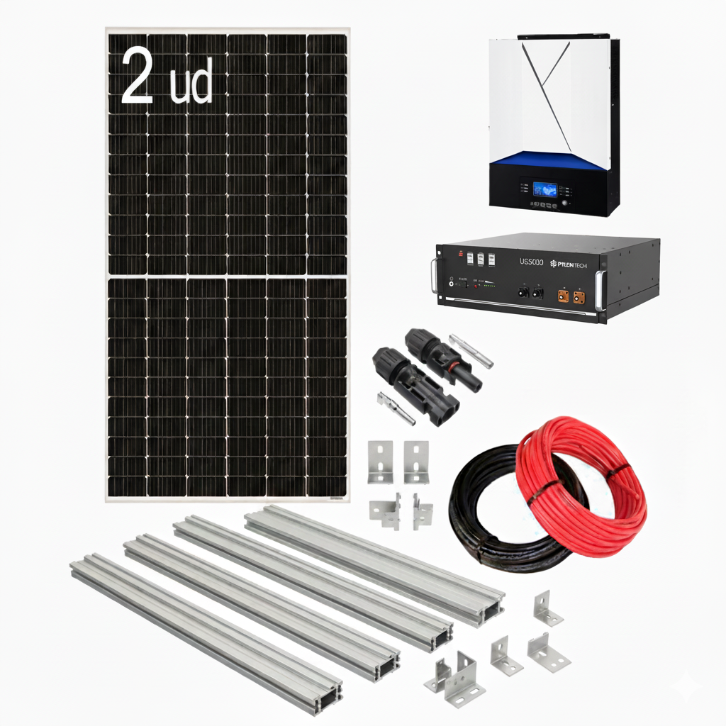 Kit solar aislada 3000W 48V