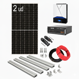 Kit solar aislada 3000W 48V