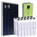 Kit Aislada 3,3/7 kWh/día - 575Ah UOPzS - 24V