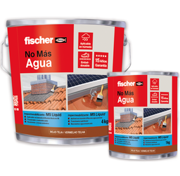 Pintura impermeabilizante cubiertas Fischer MS LIQUIDO 1 KG