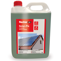 Líquido limpiador paneles solares Fischer 5L
